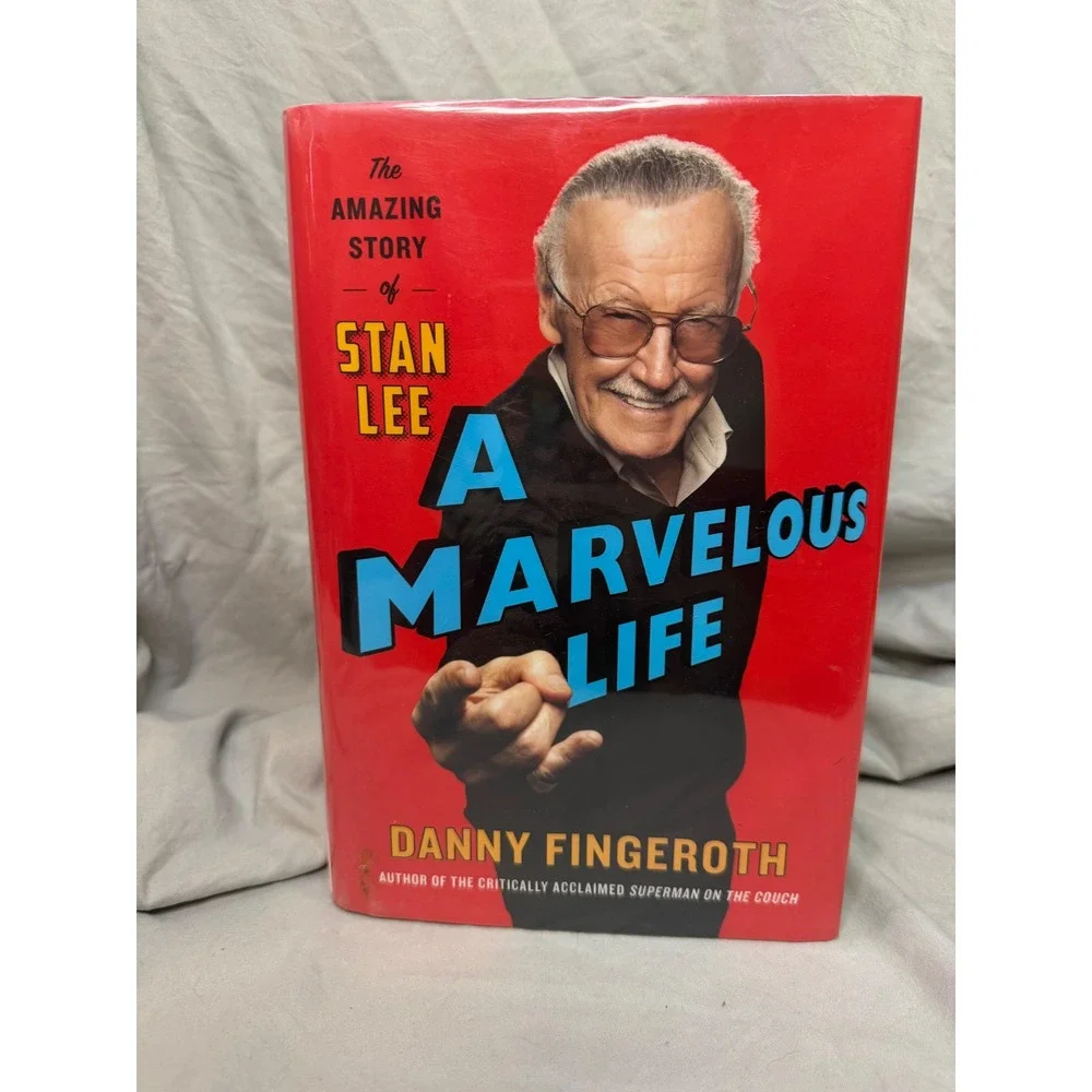 A Marvelous Life The Amazing Story of Stan Lee Danny Fingeroth Hardcover Book